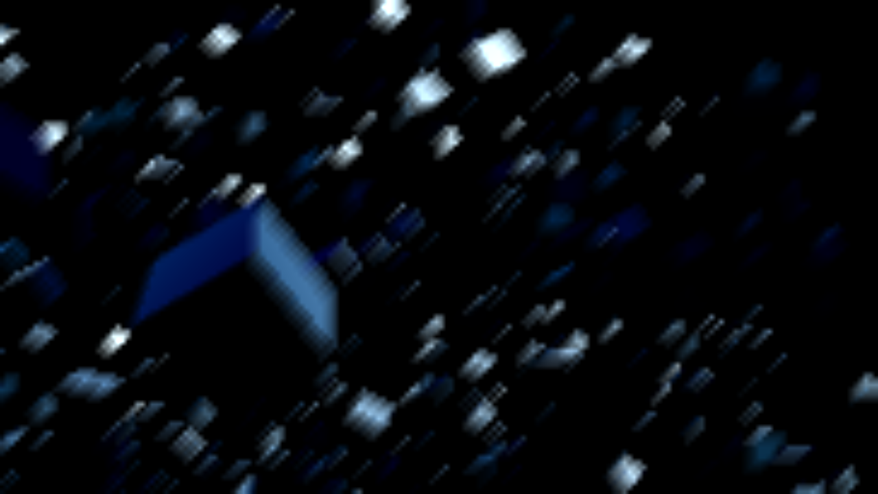 Luminance image stretched diagonally